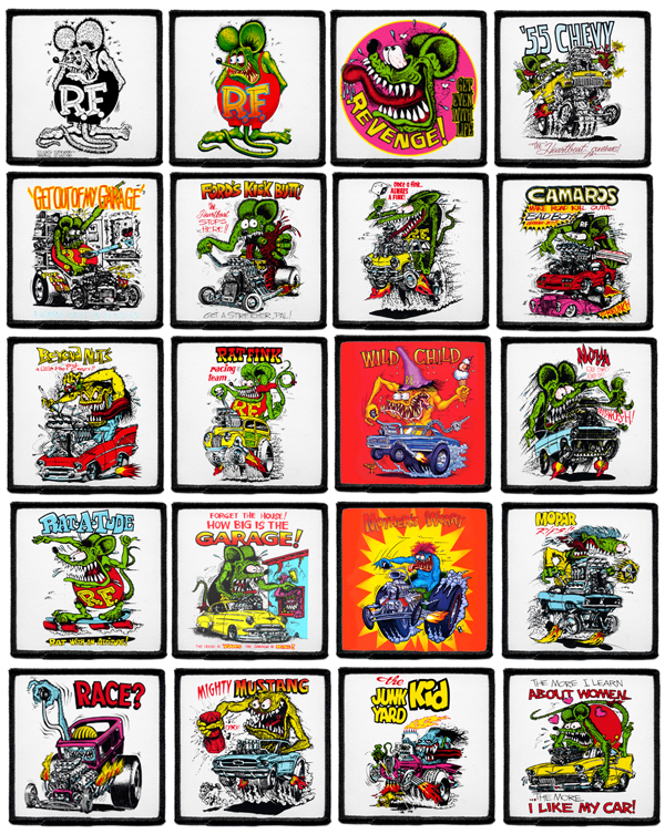 RAT FINK PATCH COLLECTOR SET