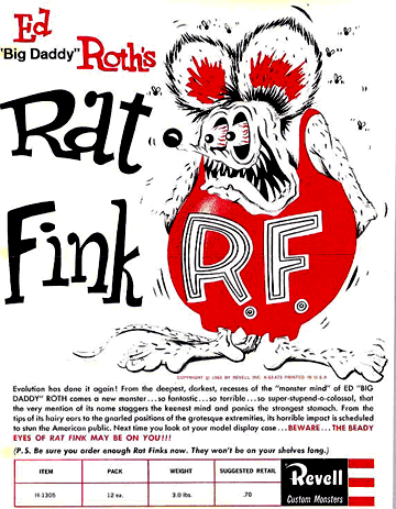 Rat Fink Model Posters P 1